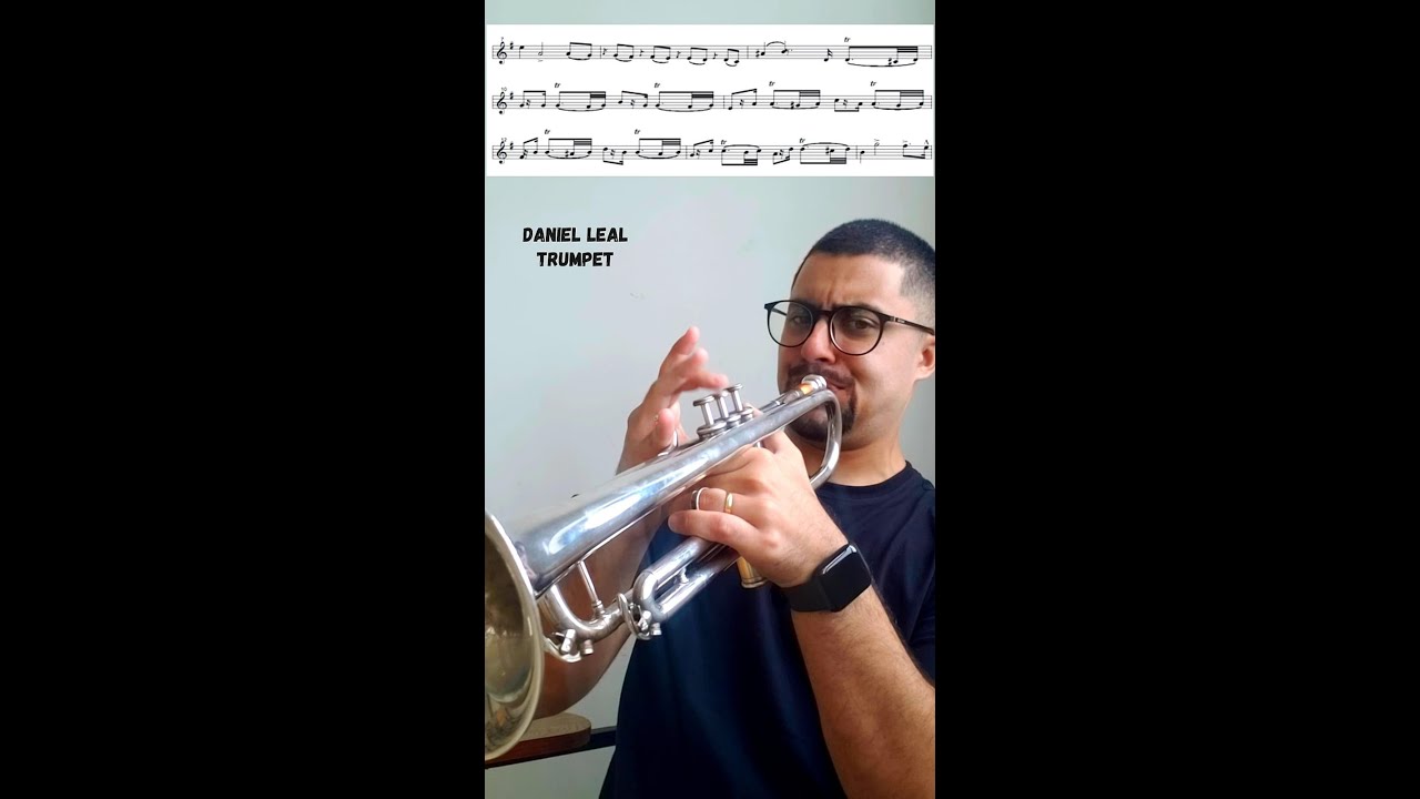 Hino Nacional Brasileiro - Aula - Como Tocar à Introdução -Daniel Leal Trumpet