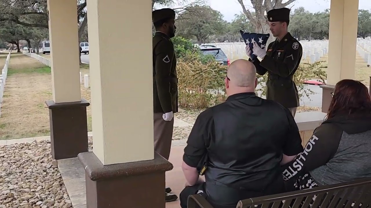 Military Honors for Gordon Seth