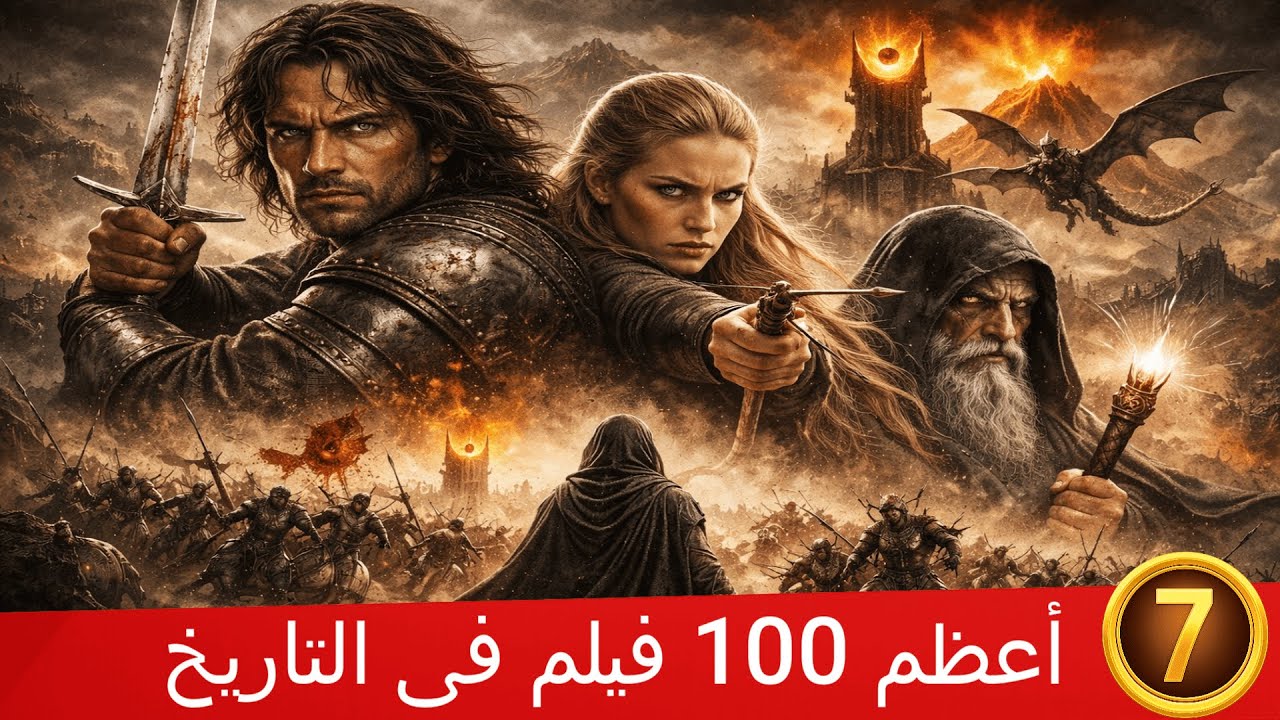 المعركة اللي هتهز الأرض… الخير والشر في صراع ملحمي ما حصلش قبل كده #سيد_الخواتم #ملخصات_افلام