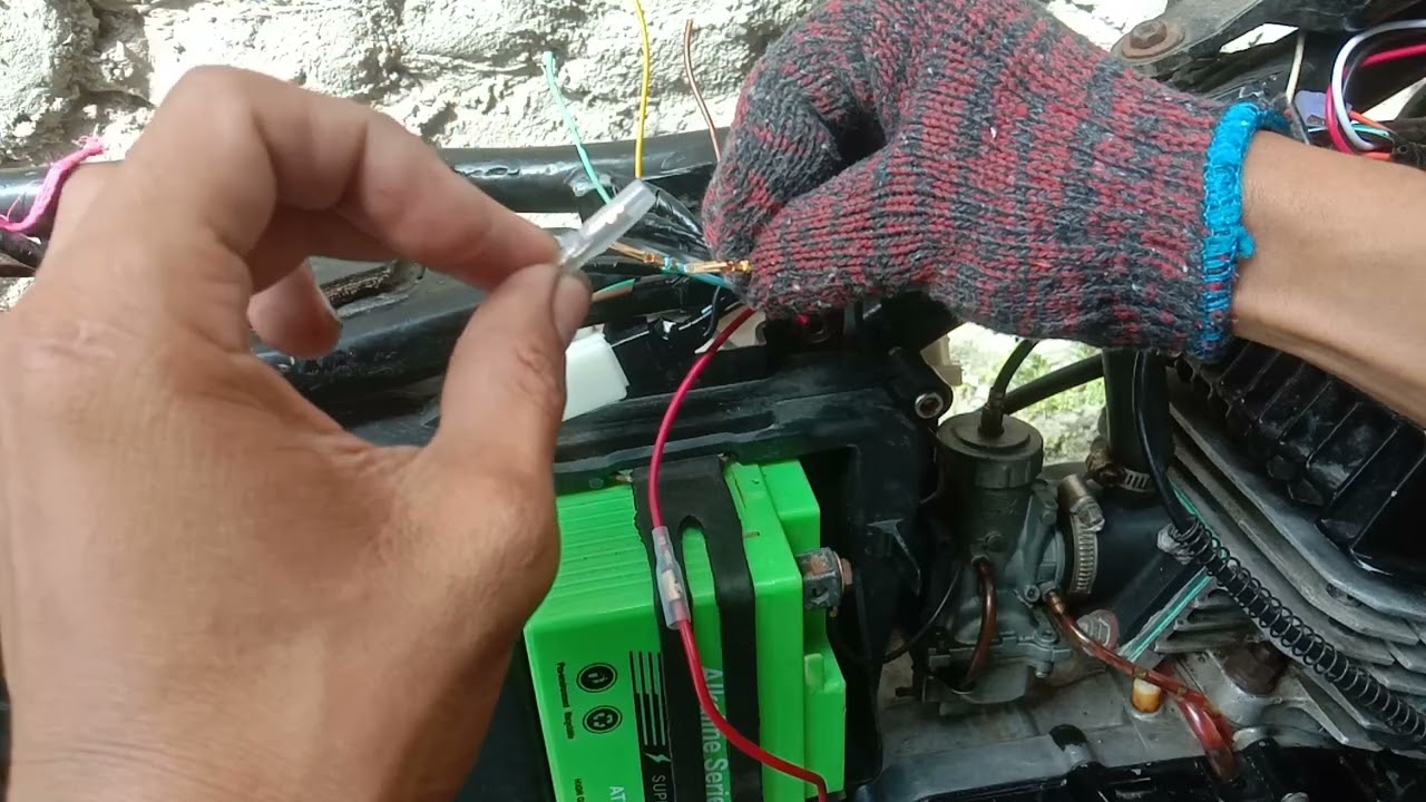 cara bikin lampu Rx king fuel dc jamin terang