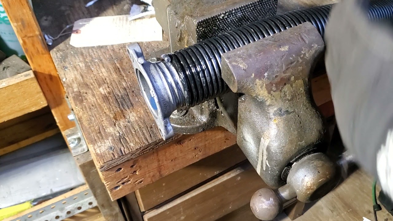 How to take Cones off  Garage Door Springs