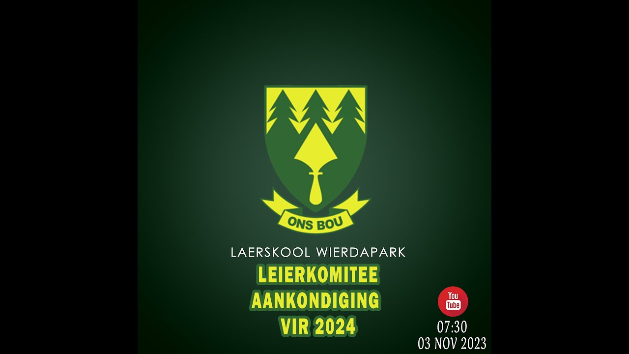 Leierkomitee Aankondiging vir 2024