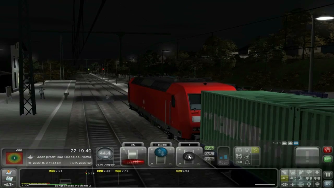 [Train Simulator 2022] Jedziemy 145 010 z klockami do Lubeki. 10.11.2021