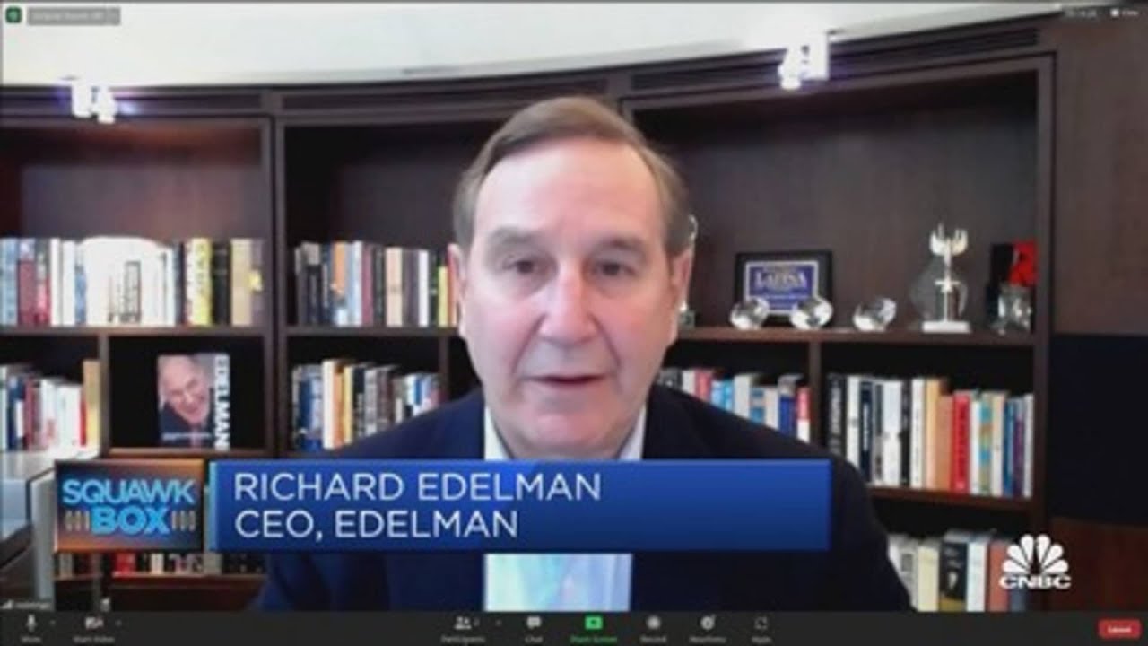 We're seeing a 'decline of democracy' as public trust erodes in West: Edelman CEO
