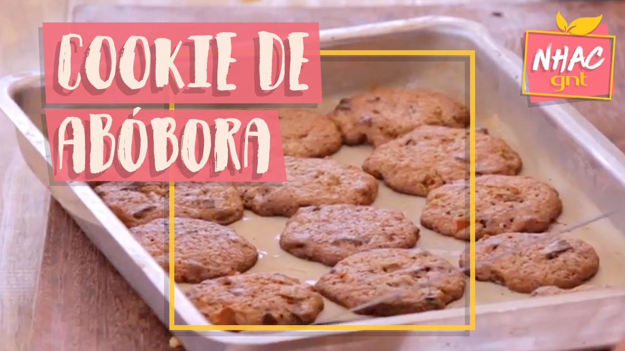Cookie de abóbora com chocolate | Rodrigo Hilbert | Tempero de Família