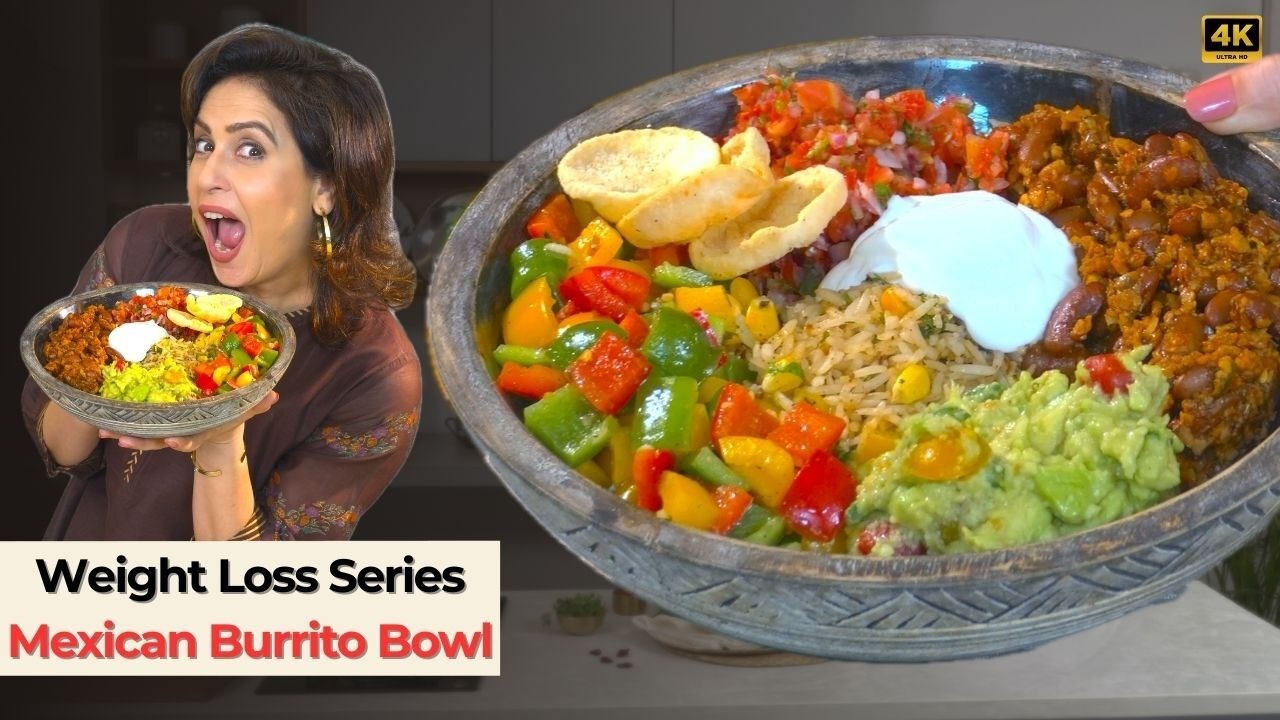 Healthy Mexican Burrito Bowl Makes Weight Loss Delicious