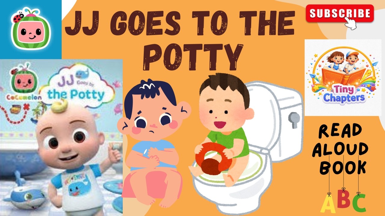 Cocomelon Read Aloud Story For Kids | JJ Goes To The Potty | Motivational Story