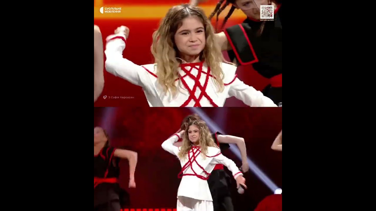 Sofia Nersesian (🇺🇦 JESC 2025) - Motanka (comparison of the two videos of the national final)