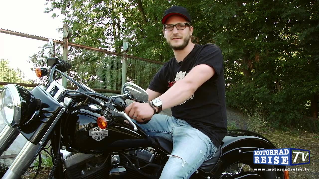 Harley Davidson Softtail Slim 2013 - aus Folge 10 von Motorradreise.TV