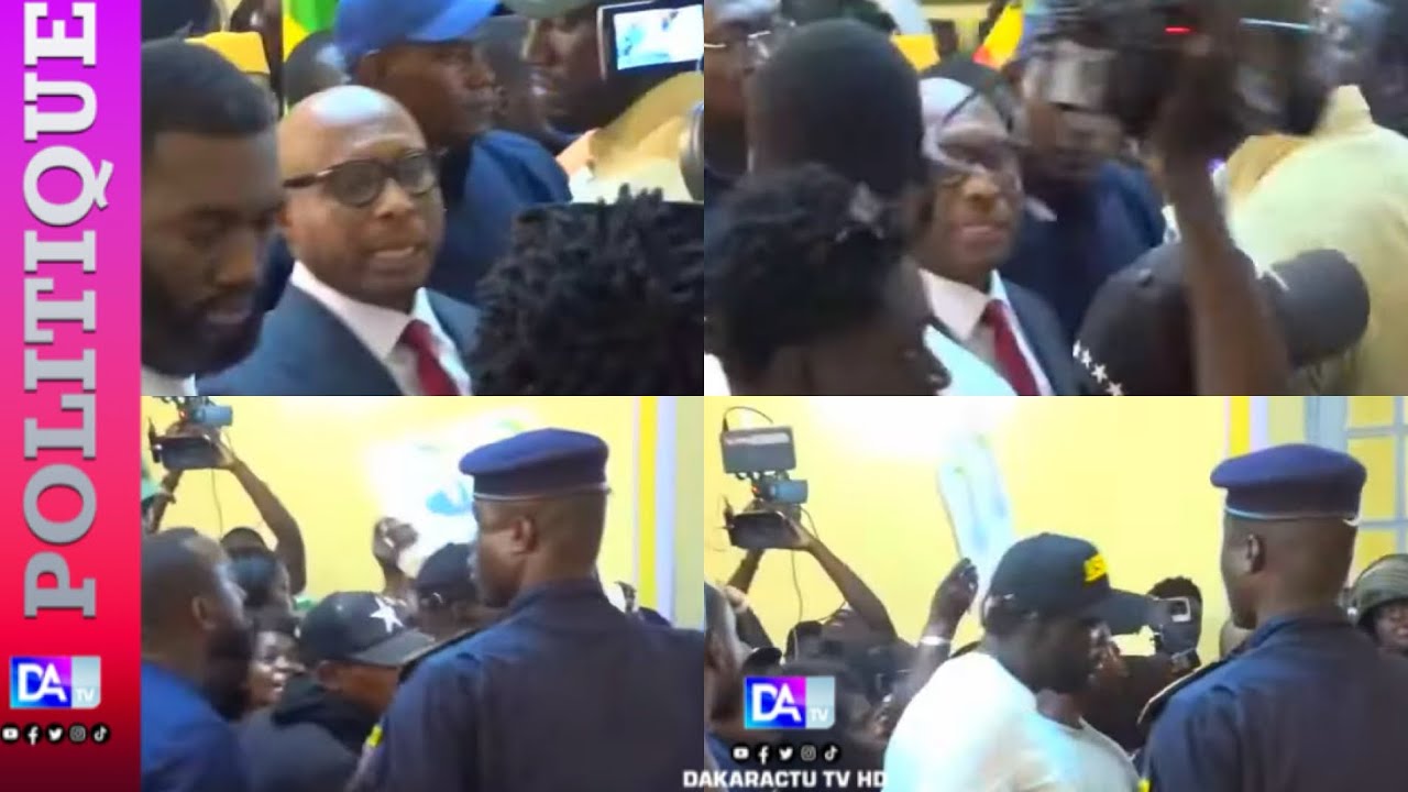 Les forces de l'ordre assiègent la mairie de Dakar.