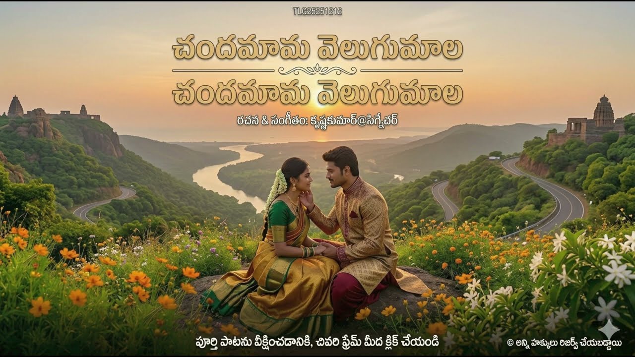 చందమామ వెలుగుమాల చందమామ వెలుగుమాల-మృదువైన తెలుగు ప్రేమగీతం  వెన్నెలలో పుట్టిన మాయా రాగం-TLG2525121