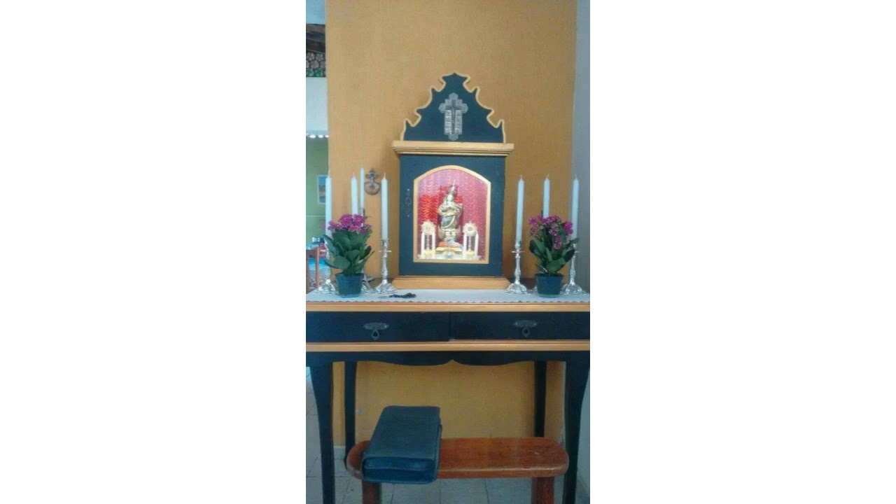 Altar doméstico / Capela Particular / Altar particular #IgrejaDoméstica