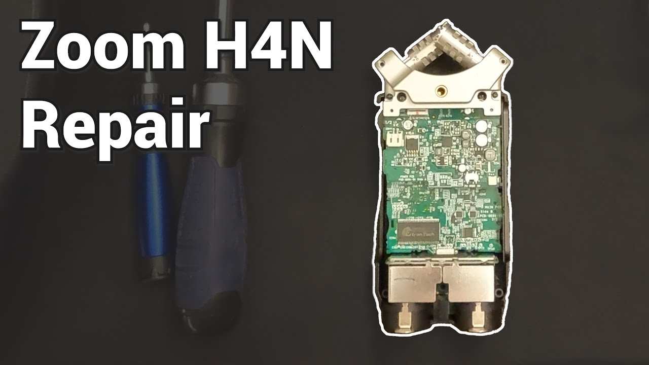 Zoom H4N Pro: How to fix broken buttons