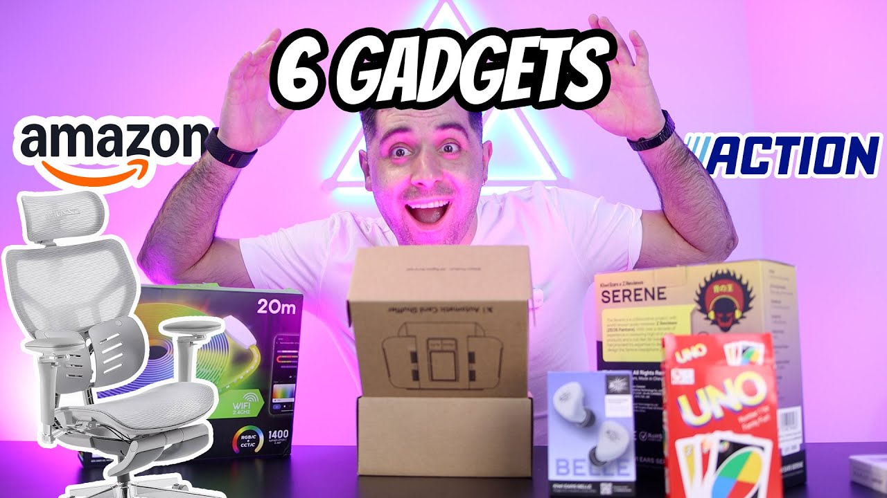 😱 Estes GADGETS da Amazon e da Action são bons DEMAIS para o preço…