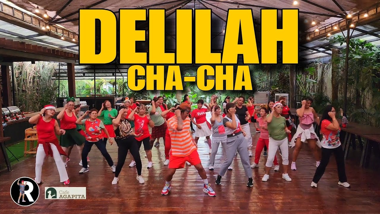 Delilah by Tom Jones | Cha cha | KEYCZ Music | Dance Workout | Cafe Agapita