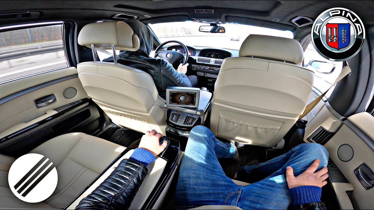 2007 BMW ALPINA B7 E65 PASSENGER POV DRIVE 🥂🍒