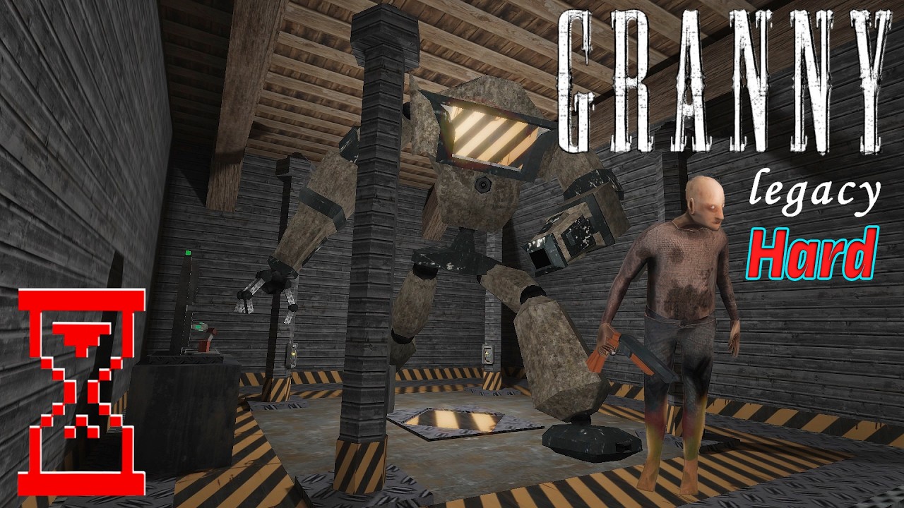 Granny: Legacy — Концовка с роботом и Дедом на Харде!