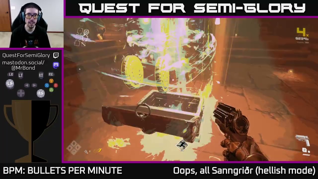 Quest for Semi-Glory - BPM: Bullets Per Minute, Session 33 (Sunday longplay)