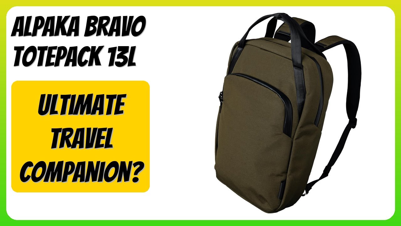 REVIEW (2026): ALPAKA Bravo Totepack 13L. Features