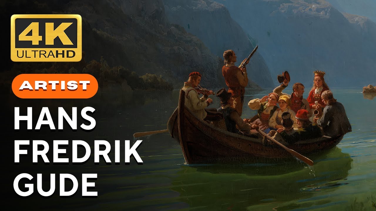 Immerse Yourself In Hans Fredrik Gude's Breathtaking Landscapes With Soothing Ambient Music