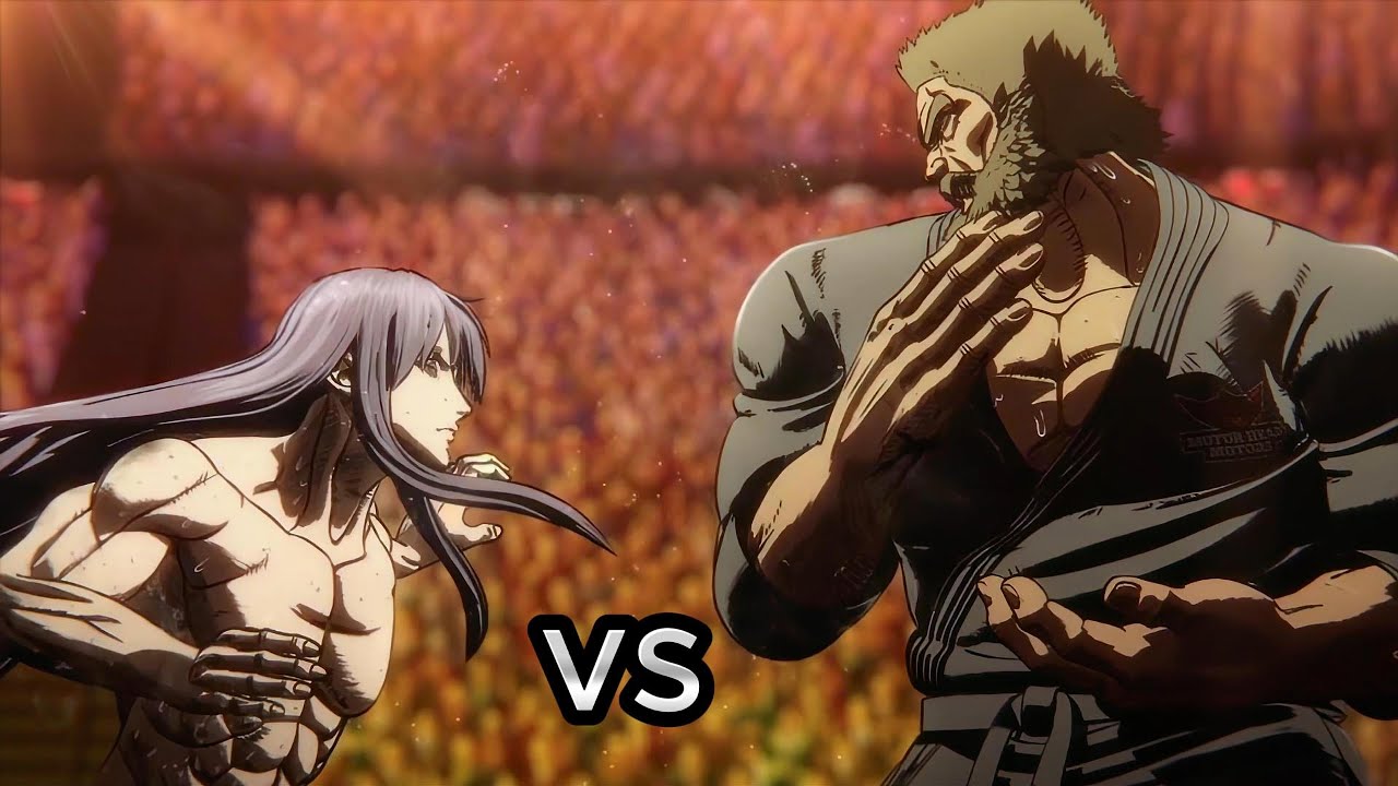 Kuroki Gensai vs Setsuna Kiryu「Kengan Ashura Season 2 AMV」
