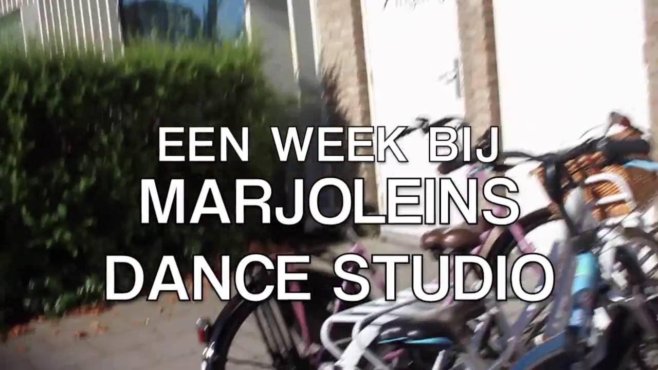 Een week bij de dansstudio | Marjoleins Dance Studio
