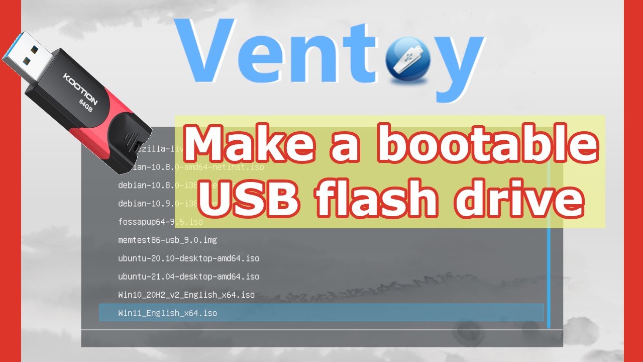 Как создать загрузочную флешку с помощью Ventoy