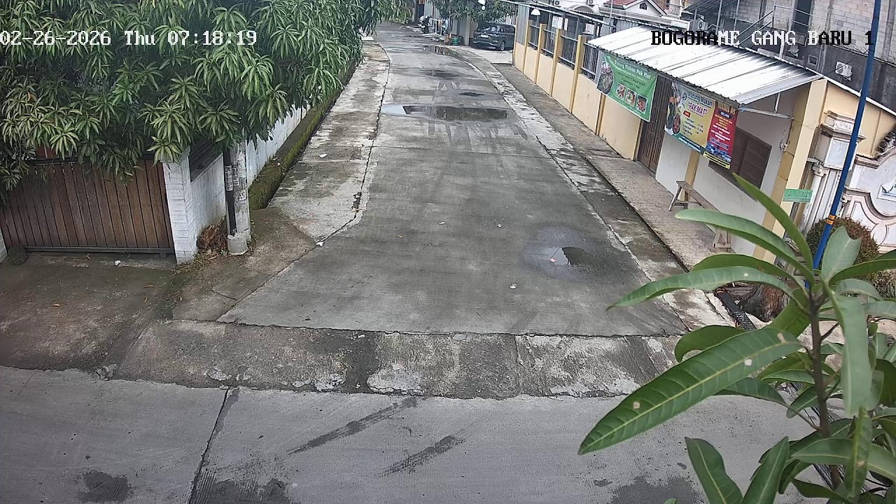 🔴[LIVE CCTV] Bogorame Gang Baru 1 (Cam 3) - Kec. Demak | DEMAK SMART CITY