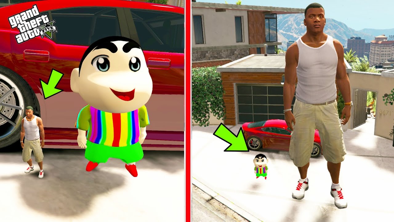 Franklin Transforming From Smallest Franklin To Biggest Franklin In GTA 5 ||  || KILLADI GAMING 2.0