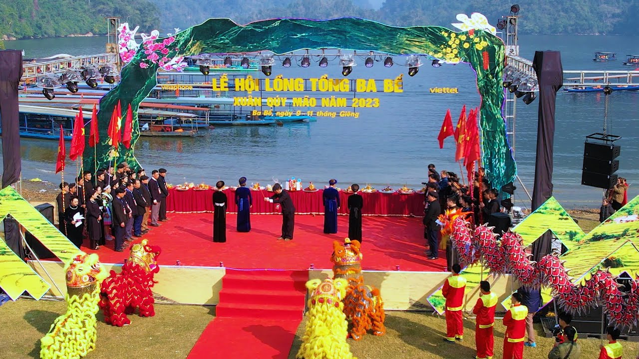 Toàn cảnh lễ khai mạc hội xuân Ba Bể 2023 Di sản văn hoá phi vật thế quốc gia | Hoàng Đông Bắc Tv