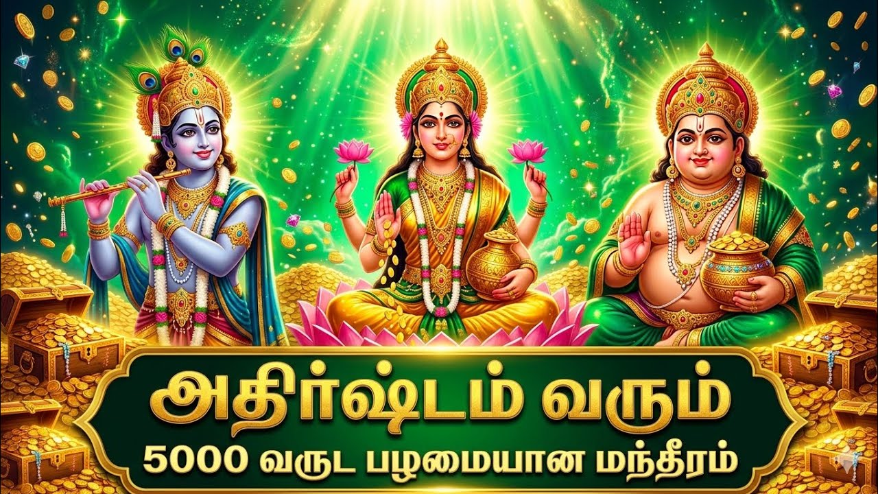 “வெள்ளிக்கிழமை மகாலட்சுமி × குபேர போற்றி – செல்வம் பெருகும்!”