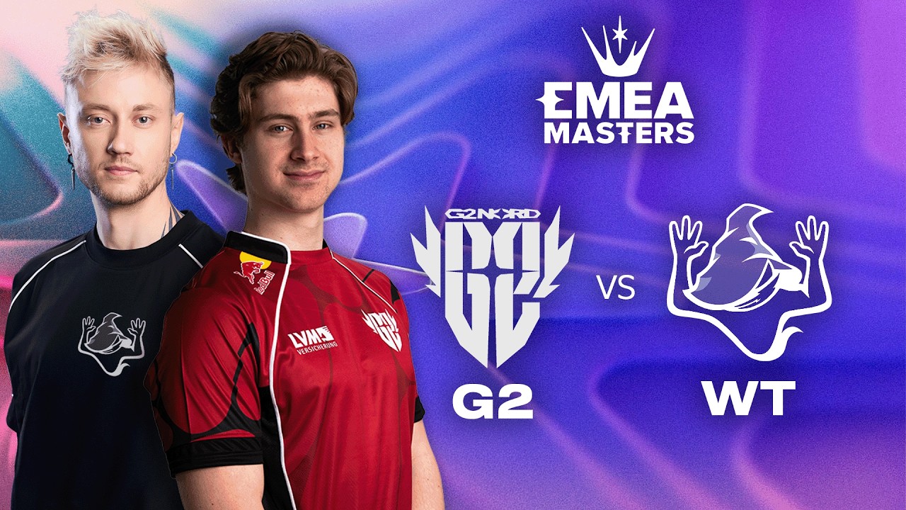 WER KOMMT INS GOUPSTAGE FINALE?! | GAME3 - G2 NORD vs WT - BO3 | EMEA MASTERS WINTER
