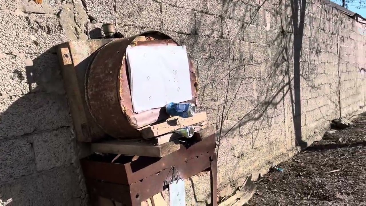 Хатсан ZADA  отстрел по гонгу .