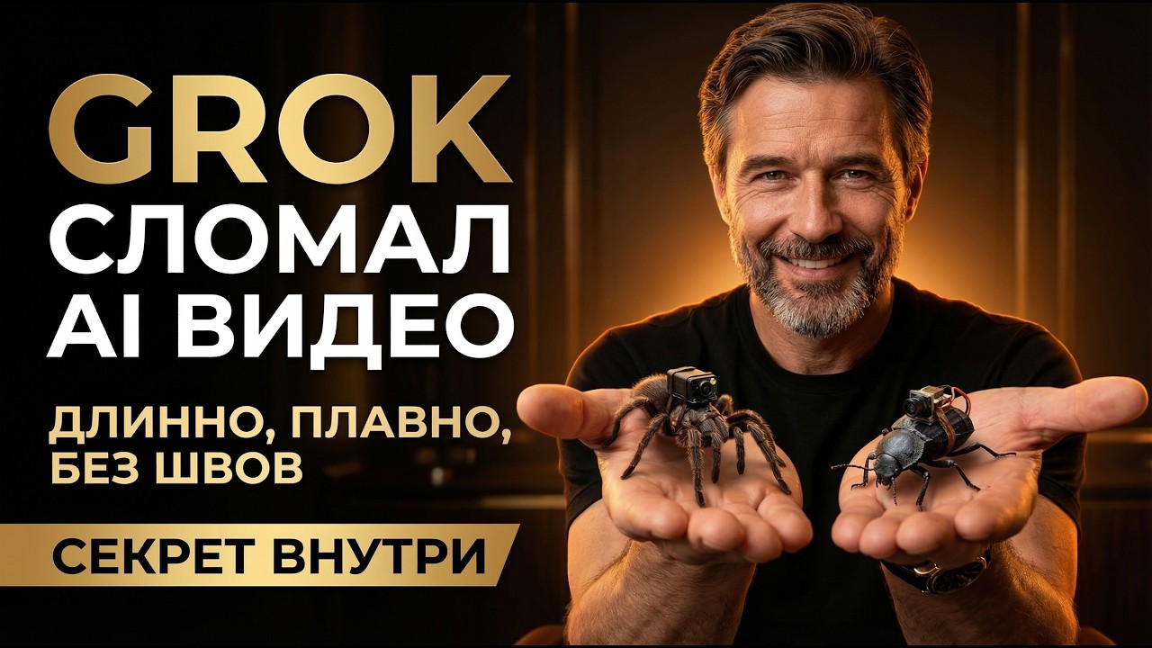 Grok AI Как делать длинные 30 секундные видео без