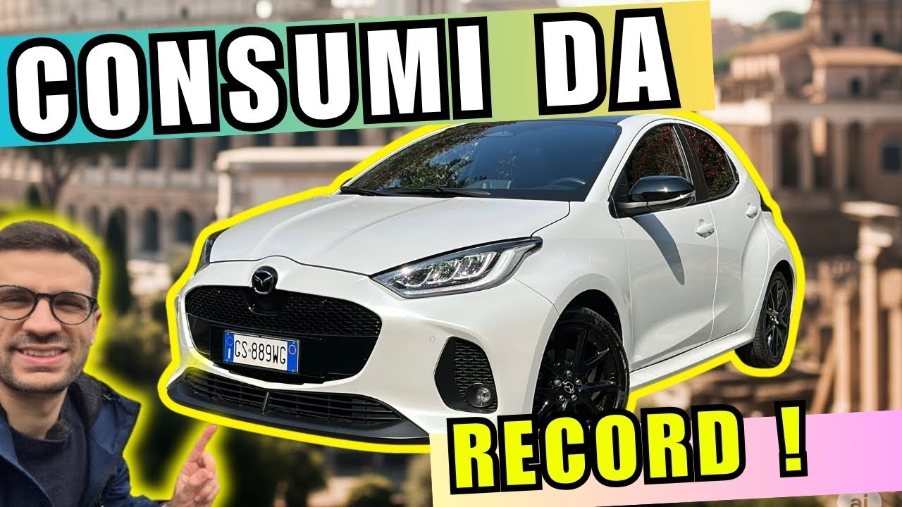 Questa compatta giapponese ti sorprenderà! Mazda 2 Hybrid 2025 prova su strada