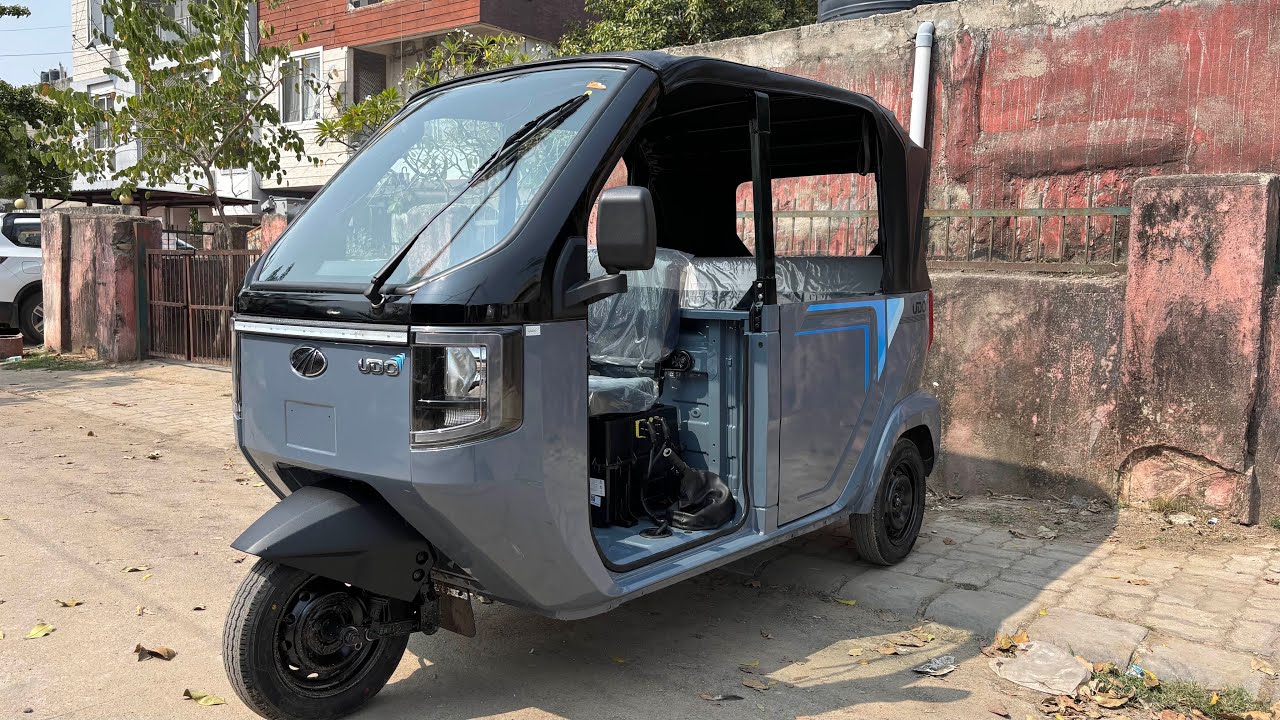 1 Charge 200KM 😍Mahindra UDO 🔥Electric Auto