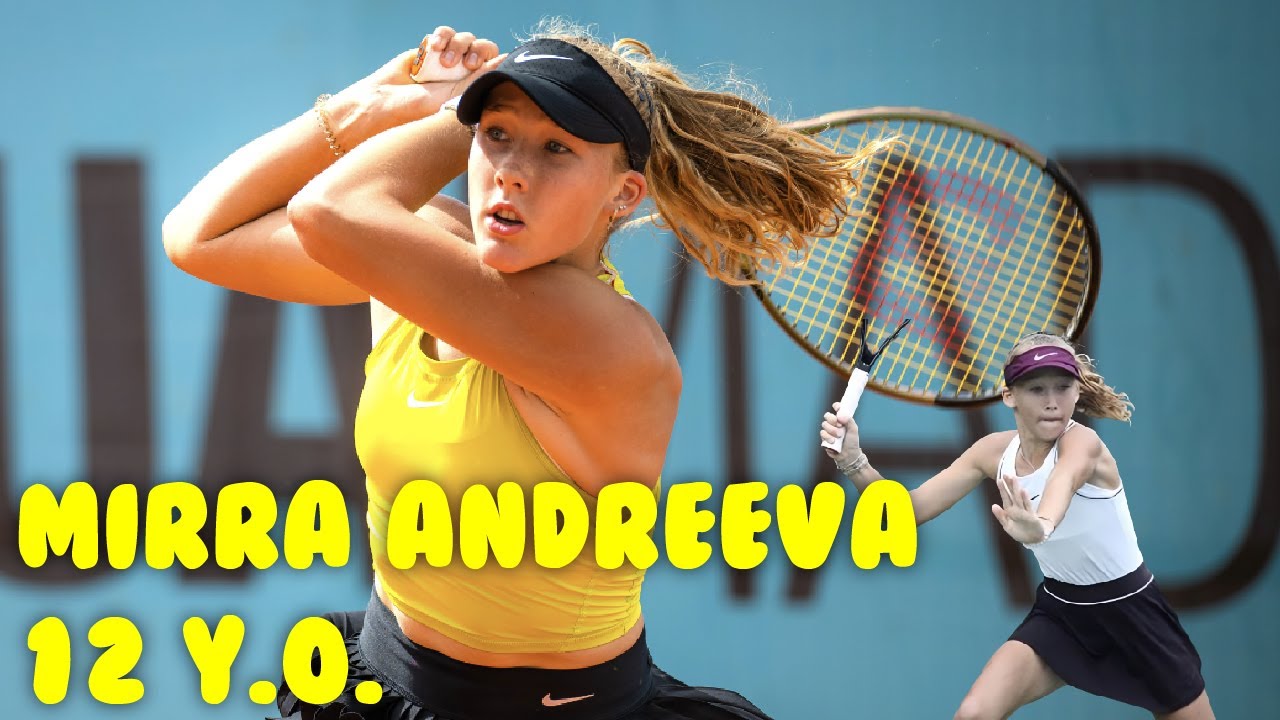 When Mirra Andreeva is 12YO | Junior match highlights