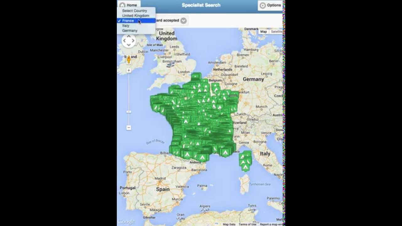 Searchforsites mobile webapp
