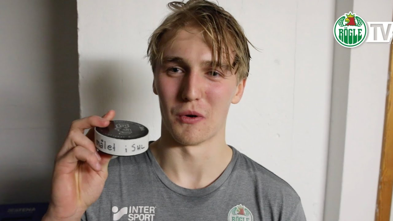 Linus Sjödin glad premiärmålskytt