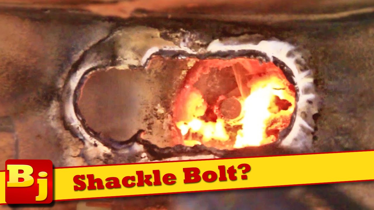 Removing a Stubborn Shackle Bolt