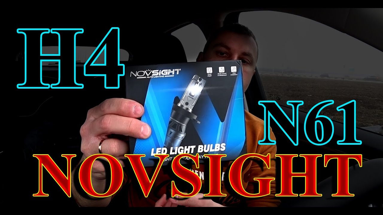 LED лампы NOVSIGHT N61 // КОПИЯ DAWN KNIGHT P1 mini или ЧТО-ТО КРУЧЕ ?