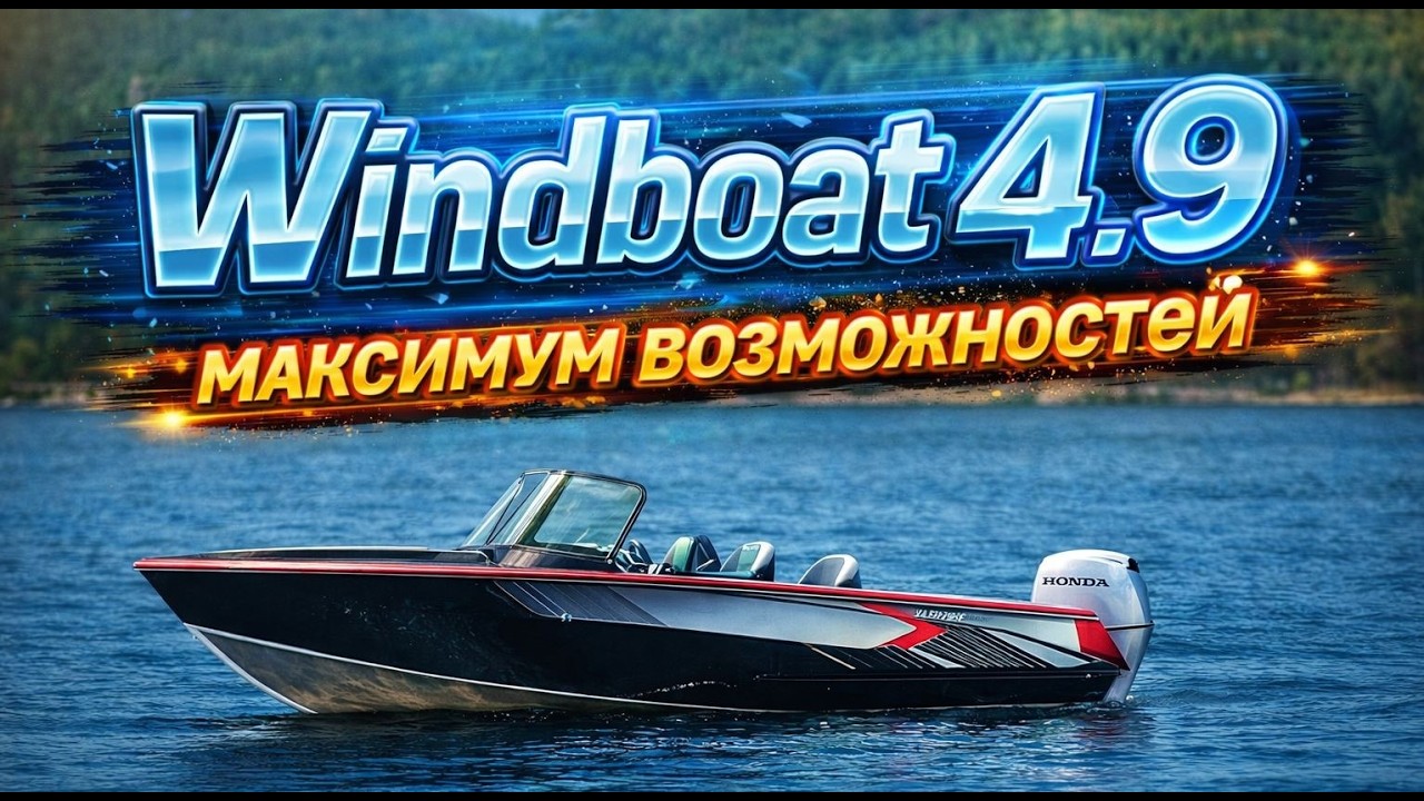 Где ДИВАН решает! Шикарный КАТЕР для рыбалки. Windboat 4.9 DCX. Сборка лодки в Прокатись.ру. Лодка