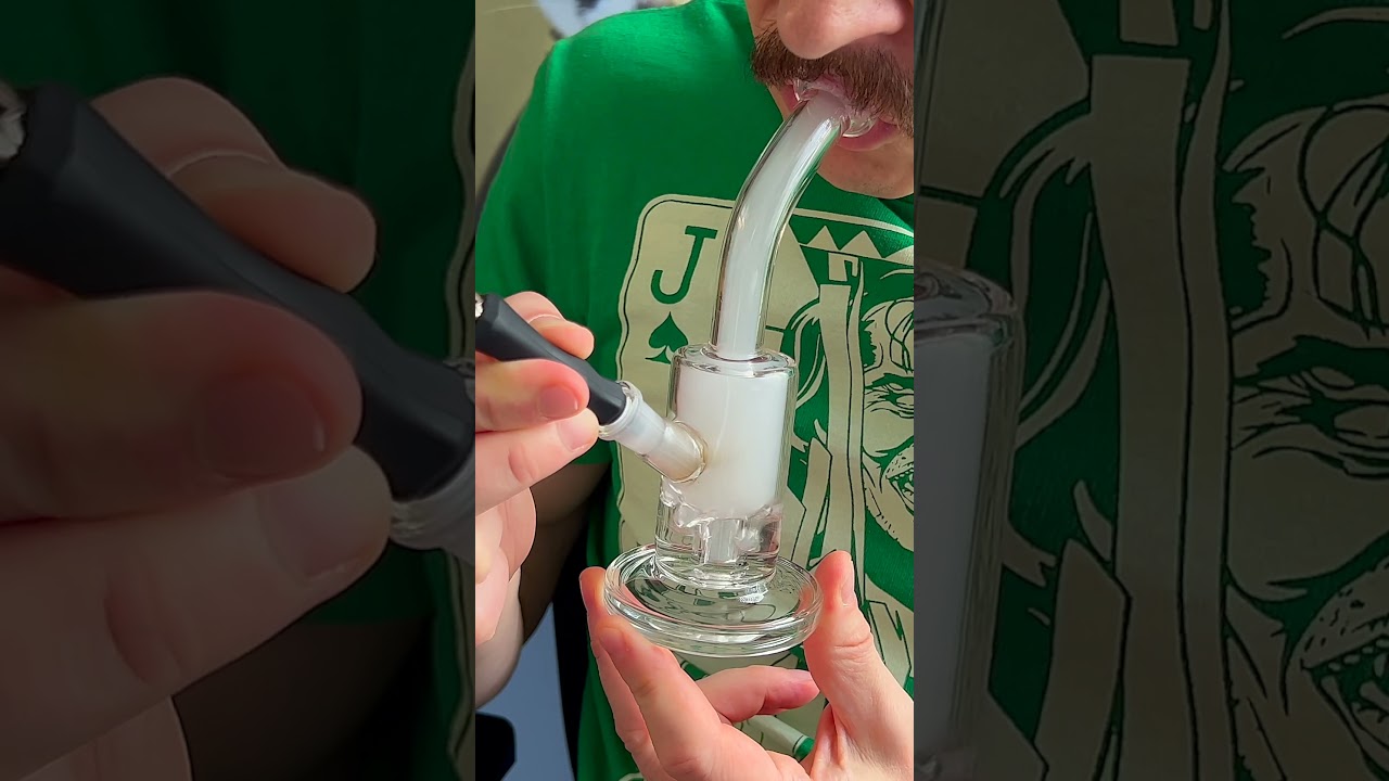 Shortstop 10mm Water Piece - Great For DynaVap 💦 #demonstration #youtubeshorts #education
