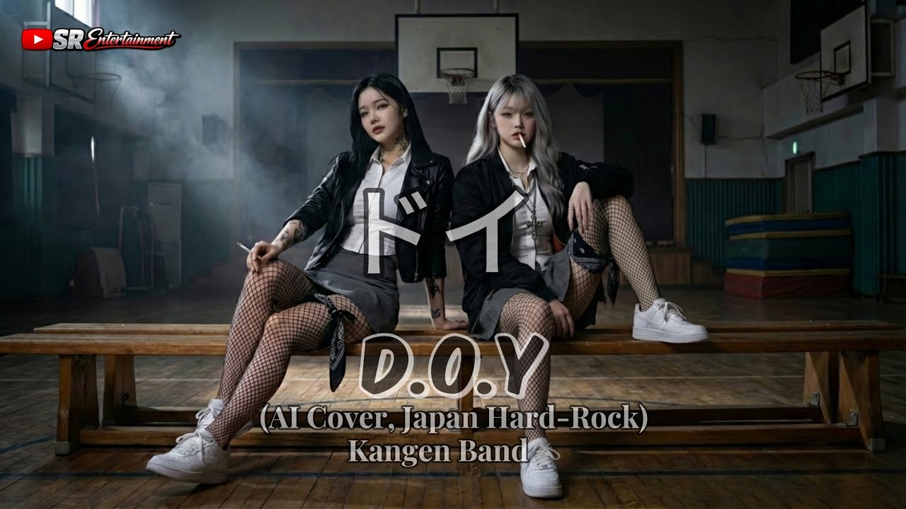 DOY - Kangen Band (🇯🇵J-Pop Style, Hard-Rock) Music Video | AI Cover, Female Vocal