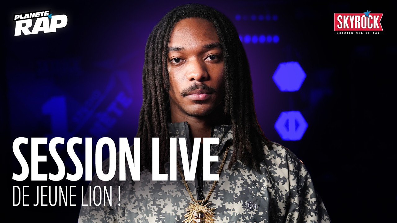 SESSION LIVE de Jeune Lion #PlanèteRap