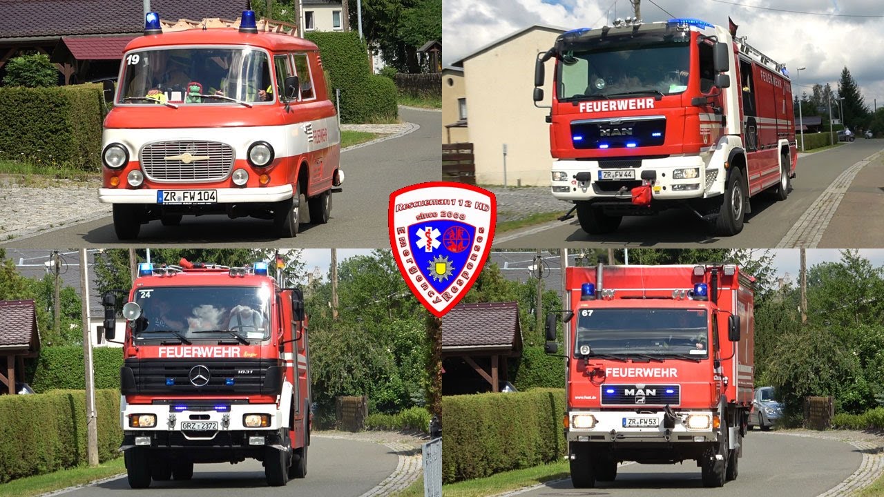 🚨 [Person unter LKW im Pöllwitzer Wald] Einsatz für die Feuerwehr Zeulenroda und Pöllwitz