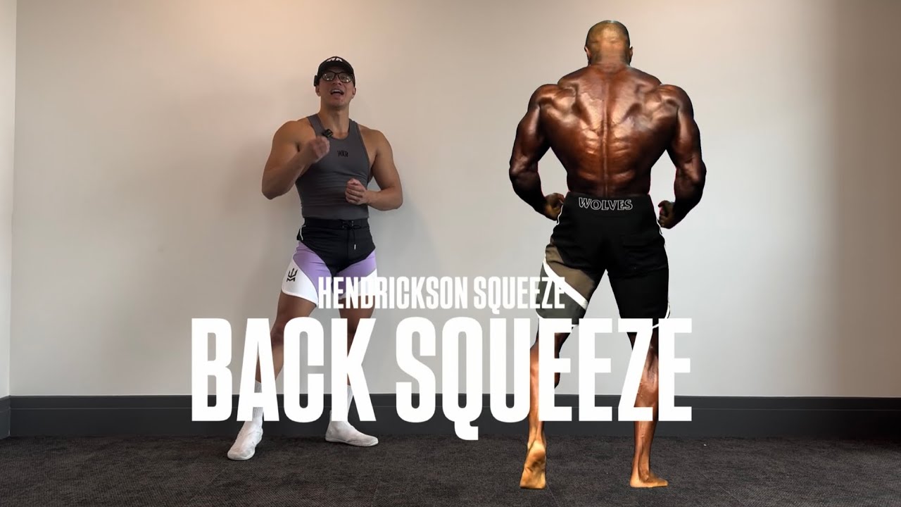 BACK SQUEEZE -  Men’s Physique Posing 