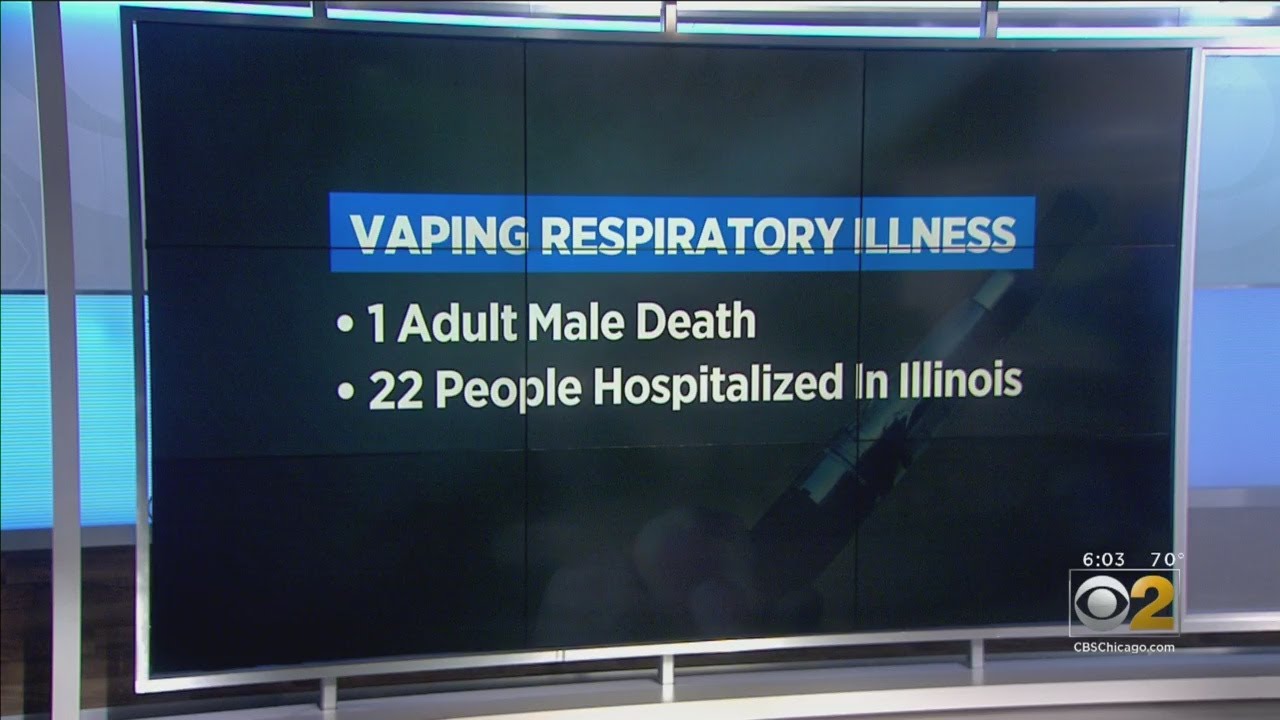 Illinois Man Is Dead After Respiratory Illness Connected To Vaping