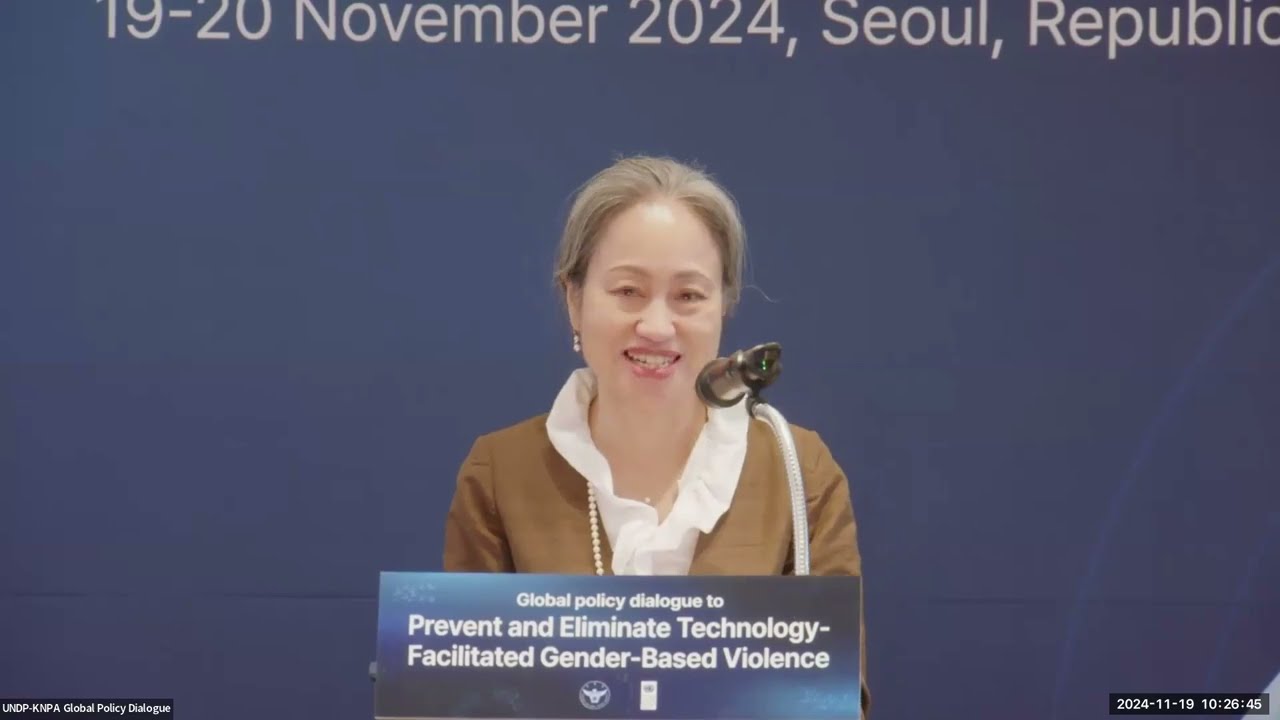 [Day 1] Global Policy Dialogue to Prevent and Eliminate Technology-Facilitated Gender-Based Violence