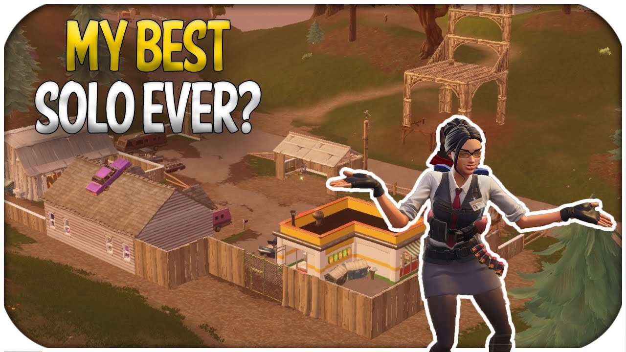 My Best Solo Ever?! My Best Shot Of My Life! - Fortnite Battle Royale -